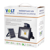 Naświetlacz Lampa LED z czujnikiem ruchu + Panel solarny 20W VOLT POLSKA
