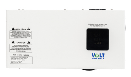 Stabilizator napięcia AVR 5000VA 5000 8% do agregatu SLIM wiszący VOLT POLSKA