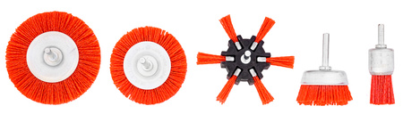 Zestaw szczotek ściernych nylonowych trzpień 6mm FALON-TECH