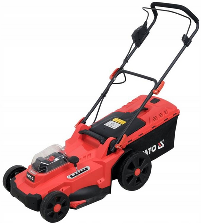 Kosiarka akumulatorowa do trawy bezszczotkowa 36V 2x4Ah system 2x18V 43cm YT-85224 YATO