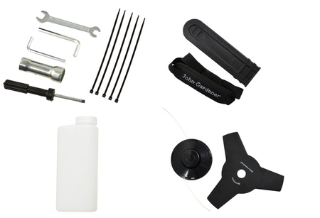 Kosa spalinowa Multifunkcyjna 4w1 (kosa, piła, wykaszarka, nożyce) 3KM John Gardener