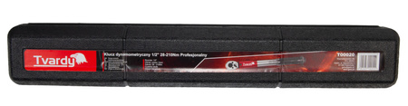 Klucz dynamometryczny 1/2" 460 mm 28-210 Nm TVARDY