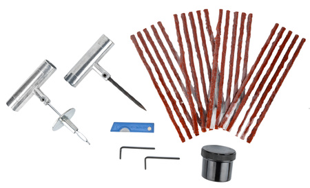 Zestaw naprawczy do szybkiej naprawy opon koła 27 el FALON-TECH