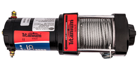 Wyciągarka elektryczna 3000 LBS ATV J8 Titanium Winch