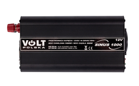 Przetwornica napięcia SINUS 1000 (12V/230V/1000W) VOLT POLSKA