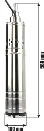 Pompa głębinowa do wody śrubowa 550W 1,5 m3/h 60m MAR-POL