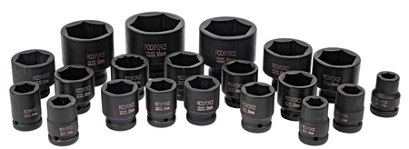 Klucze Nasadowe Udarowe 3/4" + 1" 6-kątne 26 el TRADE HOUSE