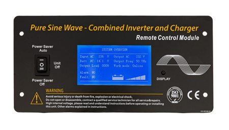 Panel do przetwornicy volt power sinus pilot zdalne sterowanie lcd przewód VOLT POLSKA