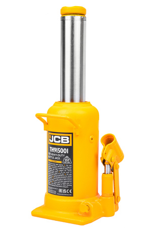 Podnośnik hydrauliczny słupkowy butelkowy maszynowy mocny lewarek 15 T JCB