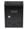 Skrzynka na listy pocztowa euroskrzynka 285x200x60 mm czarna VOREL YATO