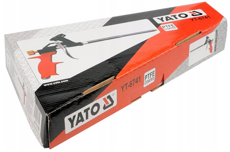 Pistolet do pianki montażowej wyciskacz teflon metal YT-6741 YATO