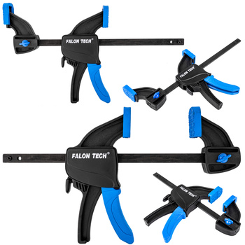 Ścisk zacisk uchwyt szybkozaciskowy jednoręczny automatyczny stolarski 100mm FALON-TECH