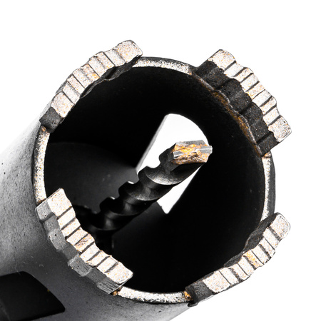 Otwornica diamentowa 52mm 4-segmentowa + adapter SDS-PLUS FALON-TECH