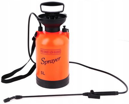 Opryskiwacz ciśnieniowy rozpylacz ogrodowy ręczny 5l długa lanca SPRAYER 89516 YATO