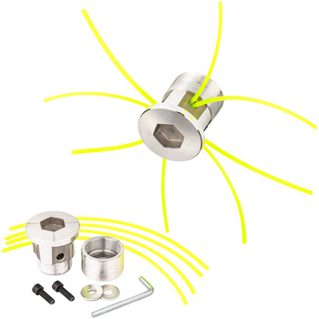 Głowica do kosy spalinowej podkaszarki aluminiowa 4 - żyłkowa szpula żyłka