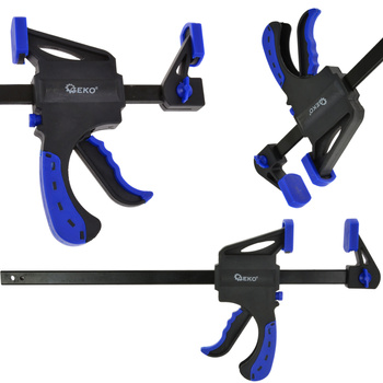 Ścisk zacisk stolarski szybkozaciskowy jednoręczny 300 mm GEKO