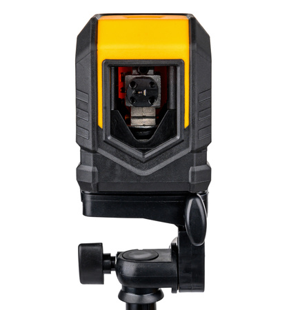 Poziomica laserowa krzyżowa 20m samopoziomująca + statyw JCB