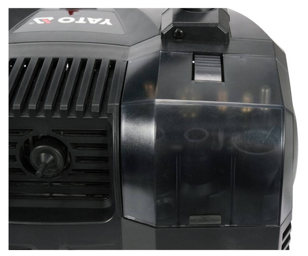 Kompresor bezprzewodowy bezolejowy pompka akumulatorowa 2x3Ah YT-23241 YATO