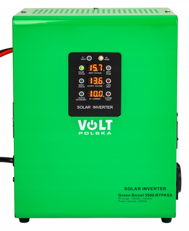 Przetwornica solarna GREEN BOOST 3000 do grzałki bojler grzania wody z paneli bypass VOLT POLSKA