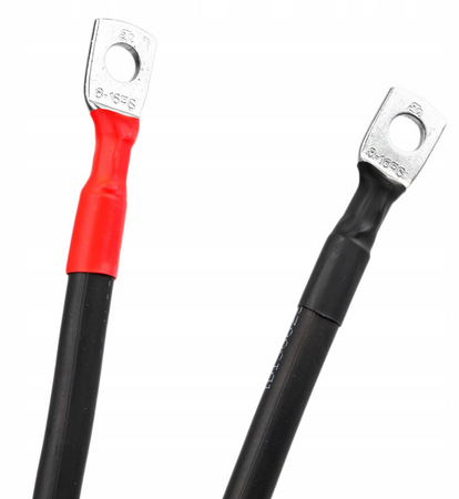 Kabel przewód do łączenia akumulatorów 100 cm 1m agm żelowe komplet 2 sztuk VOLT POLSKA