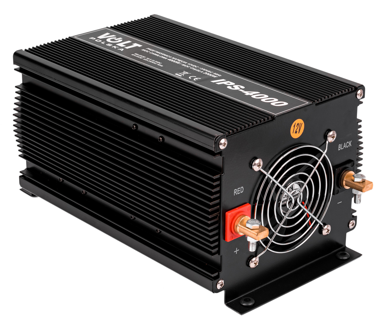 Przetwornica Napięcia Prądu IPS-4000 (12V/230V/4000W) VOLT POLSKA ...