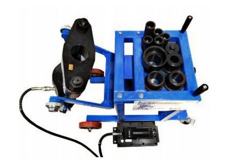 Prasa mobilna pneumatyczna hydrauliczna do sworzni mocna solidna 75T FORSAGE