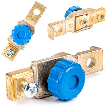 Klema hebel wyłącznik masy akumulatora motocykla FALON-TECH