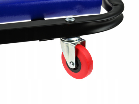 Leżanka warsztatowa składana taboret 2w1 wózek GEKO