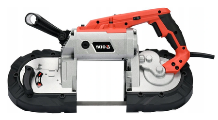 Piła przecinarka Taśmowa z Podstawą 1100W YATO