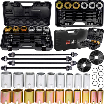 Zestaw ściągaczy ściągacz tulei wahacza łożysk sworzni adaptery 26el FORSAGE