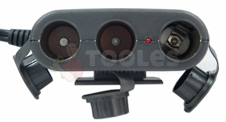 Trójnik rozgałęziacz gniazda zapalniczki 12V-24V + USB