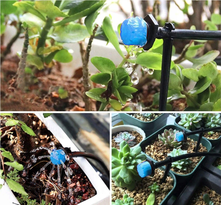 2w1 zestaw do nawadniania irygacji 96 elementów + wąż 20m TOOLES