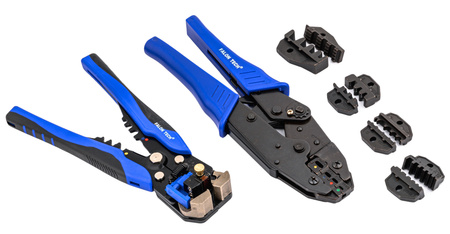 Szczypce do zaciskania konektorów 5 matryc SILVER