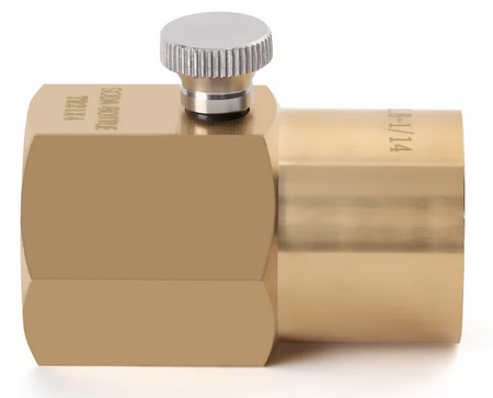 Adapter przejściówka do napełniania butli sodastream CO2 złącze W21.8-14. FALON-TECH