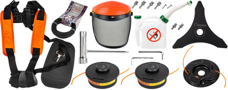 Kosa spalinowa podkaszarka RQ 580 + 3x olej 5.2 kM DEMON