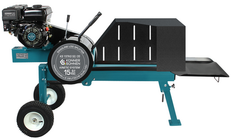 Łuparka do drewna kinetyczna spalinowa pozioma KS 15 TKG 52/35 15T Könner & Söhnen KS