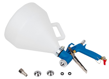 Pistolet do tynkowania i malowania 5L pneumatyczny (plastik) FALON-TECH