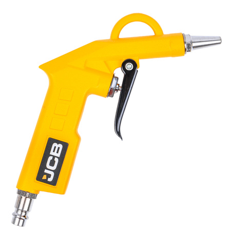 Pistolet do pompowania kół opon zestaw 6 el. z manometrem kompresora JCB