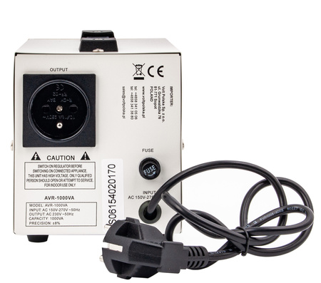 Stabilizator napięcia AVR 1000 VA do agregat VOLT POLSKA