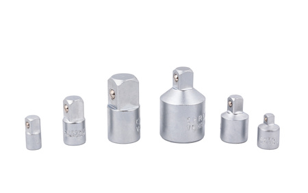 Adaptery redukcje redukcja zestaw 6 szt. 1/4" 3/8" 1/2" 3/4" FALON-TECH