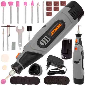 Multiszlifierka Mini Frezarka Wiertarka 40 el STHOR