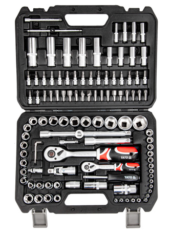 Zestaw kluczy nasadowych klucze nasadowe bity torx 108 sztuk YT-38791 YATO