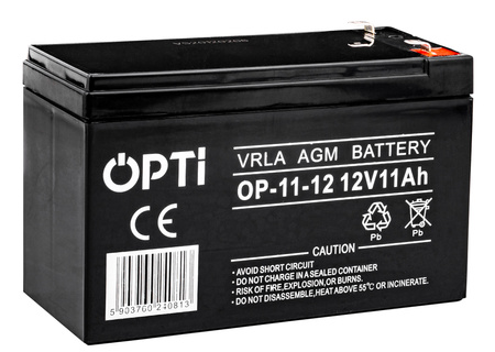 Akumulator AGM OPTI 12V 11Ah Bezobsługowy VOLT POLSKA
