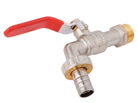 Zawór kulowy czerpalny 1/2" z przyłączem węża DIAMOND