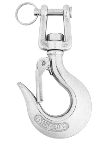 Hak obrotowy 360° z zabezpieczeniem 350kg FALON-TECH