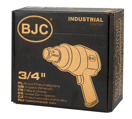 Klucz udarowy pneumatyczny do kół 3/4" 1850Nm BJC