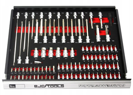 Profesjonalna Szafka Narzędziowa Wózek Warsztatowy 7 szuflad 298 el BJC