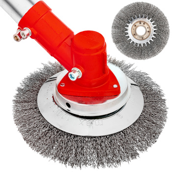 Szczotka druciana tarczowa do usuwania zarośli 150 mm FALON-TECH