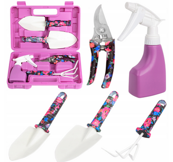 Zestaw narzędzi ogrodnicznych 5szt. walizka TellyTools TRADE HOUSE