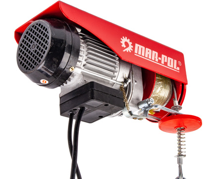 Wciągarka wyciągarka elektryczna linowa warsztatowa 250kg 540W MAR-POL
